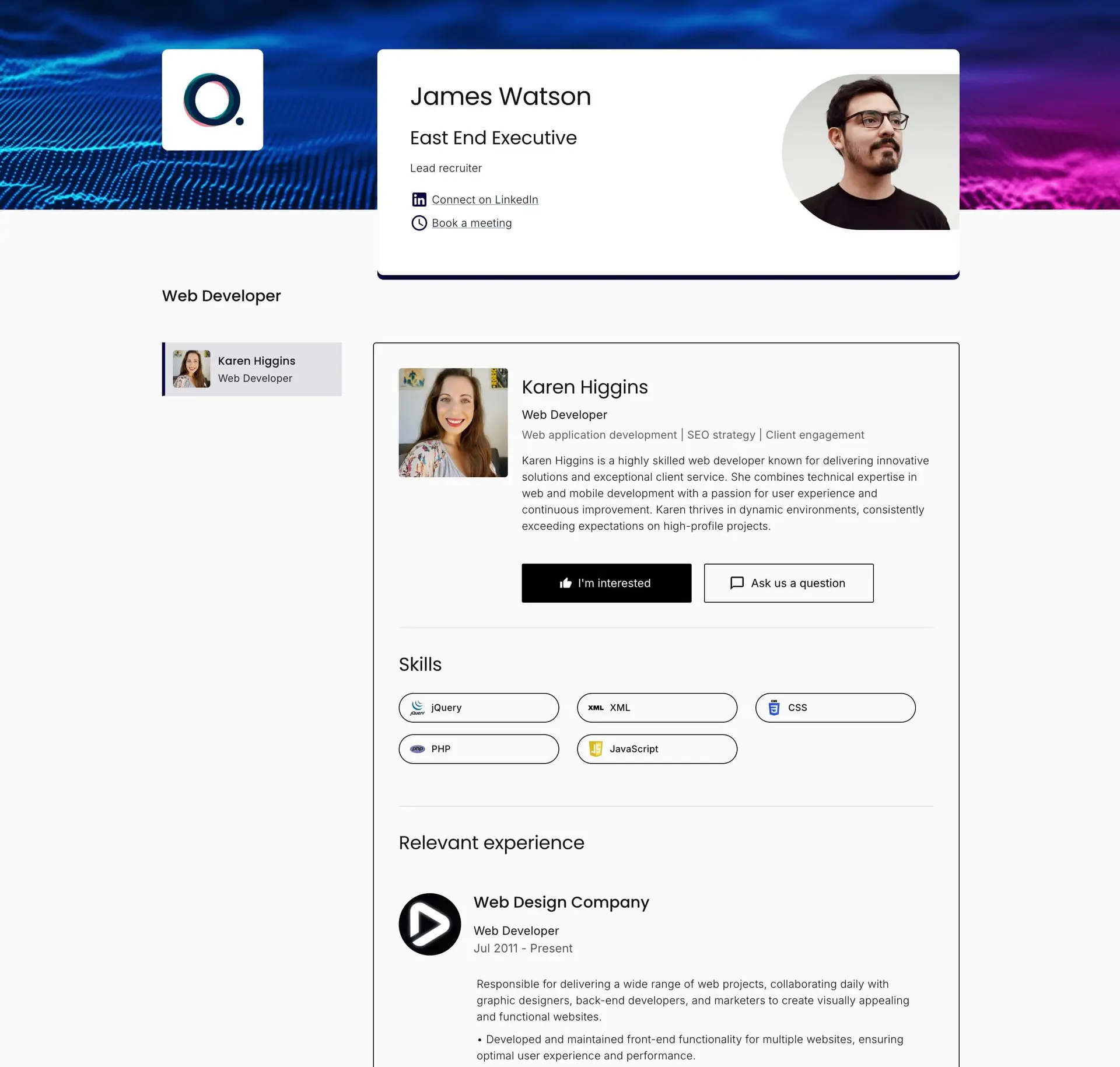 Modern Float profile